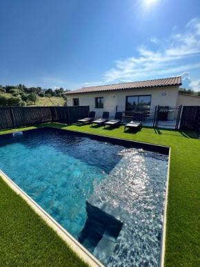 Casa Lamaghjone - Villa T4 avec piscine chauffée à 3,5km de la mer